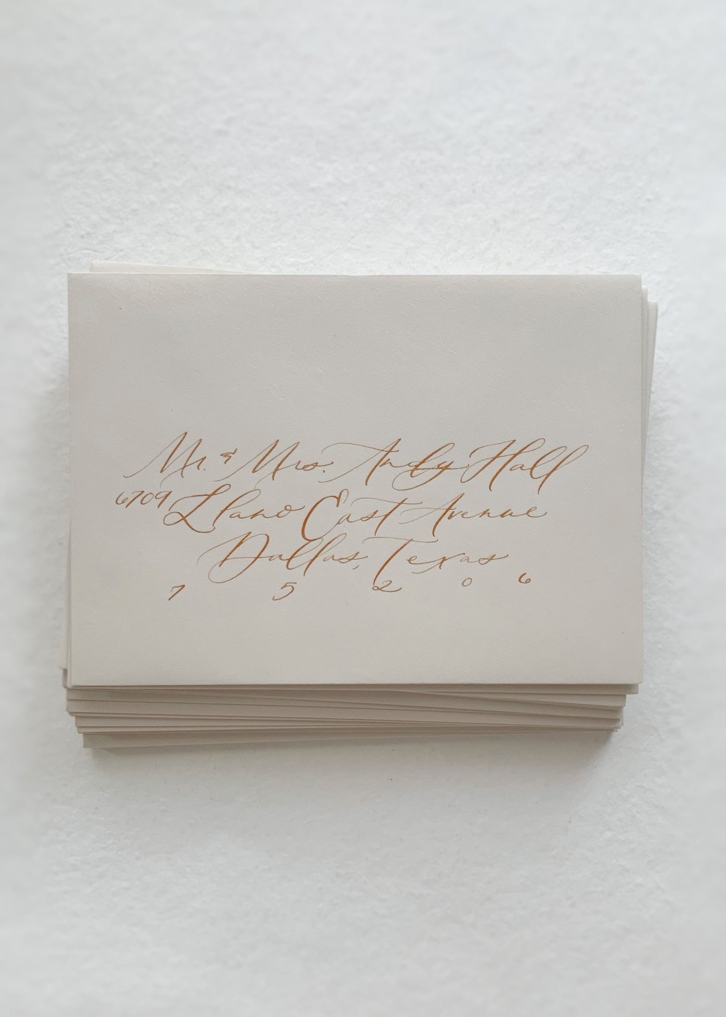 Calligraphy Addressing